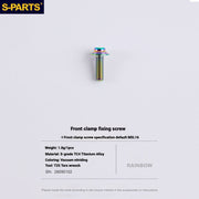 S-PARTS Road Bike Disc Brake Titanium Alloy Screw Set for SRAM RED / Force / Rival 12-Speed AXS
