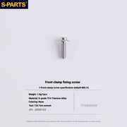S-PARTS Road Bike Disc Brake Titanium Alloy Screw Set for SRAM RED / Force / Rival 12-Speed AXS