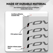 S-PARTS Roval C38 DISC Wheel Decal Kit for Specialized Roval Carbon Wheels