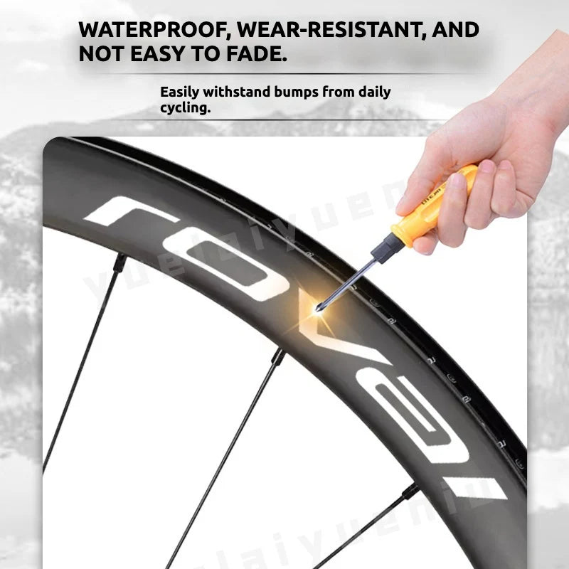 S-PARTS Roval C38 DISC Wheel Decal Kit for Specialized Roval Carbon Wheels