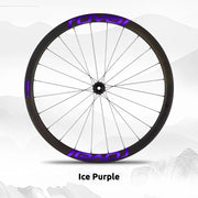 S-PARTS Roval C38 DISC Wheel Decal Kit for Specialized Roval Carbon Wheels Ice Purple