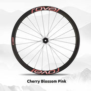 S-PARTS Roval C38 DISC Wheel Decal Kit for Specialized Roval Carbon Wheels Sakura Pink