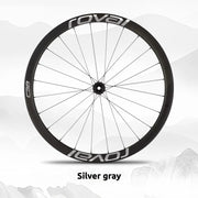 S-PARTS Roval C38 DISC Wheel Decal Kit for Specialized Roval Carbon Wheels Silver