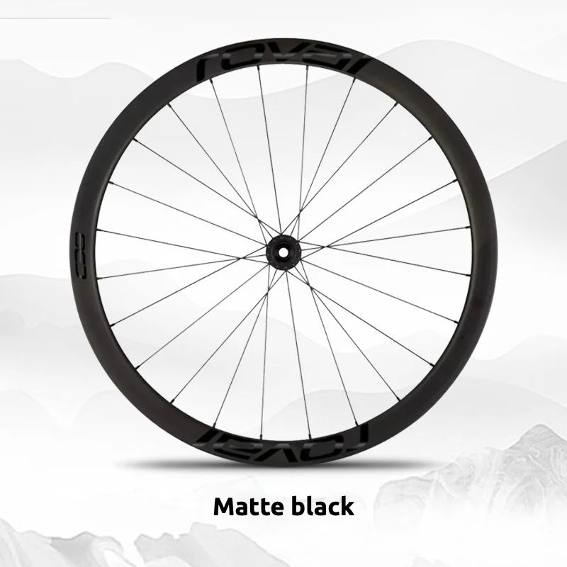 S-PARTS Roval C38 DISC Wheel Decal Kit for Specialized Roval Carbon Wheels Matte Black