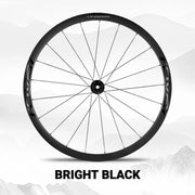 S-PARTS ROVAL TERRA Wheel Decal Kit Custom Color Logo Stickers for Gravel & Road Bike Wheels Gloss Black