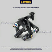 S-PARTS Shimano C-Brake Titanium Screw Kit