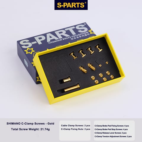 S-PARTS Shimano C-Brake Titanium Screw Kit