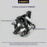 S-PARTS Shimano C-Brake Titanium Screw Kit