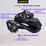 S-PARTS Shimano Dura-Ace R9250 / R9270 Titanium Shifter & Brake Screw Kit