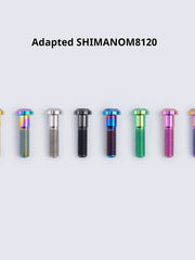 S-PARTS Shimano M8120 / M9120 Titanium Disc Brake Screw Set