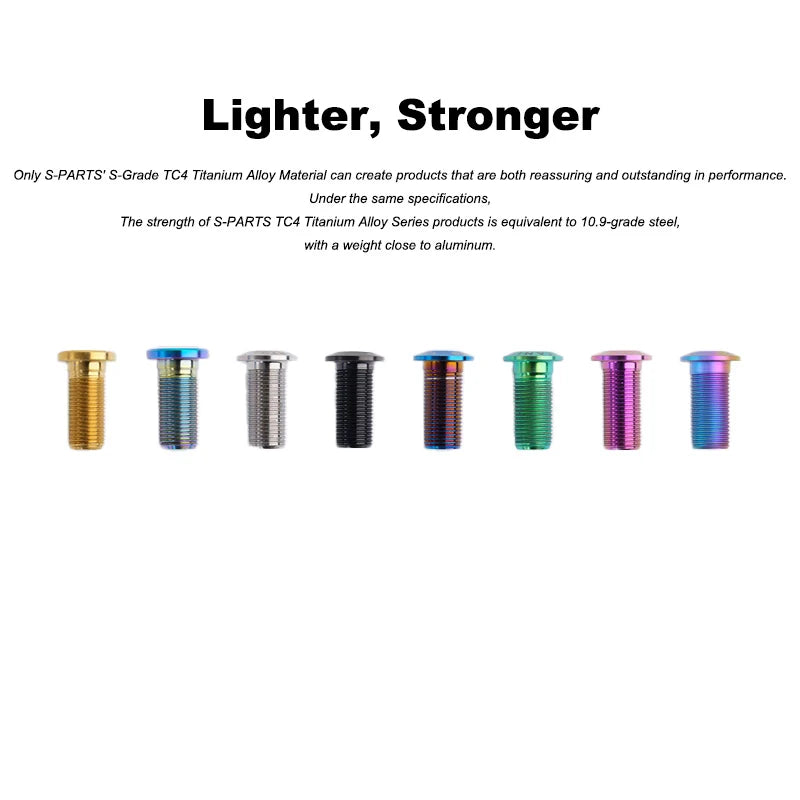 S-PARTS Shimano M9020 Titanium Disc Brake Screw Set