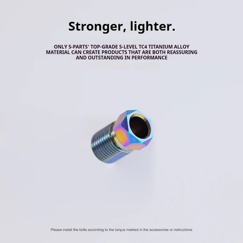 S-PARTS Shimano M9100 Titanium Disc Brake Screw Set