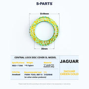 S-PARTS SL Edition TC4 Titanium Center Lock Disc Rotor Lockring