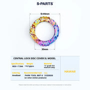 S-PARTS SL Edition TC4 Titanium Center Lock Disc Rotor Lockring Hawaii