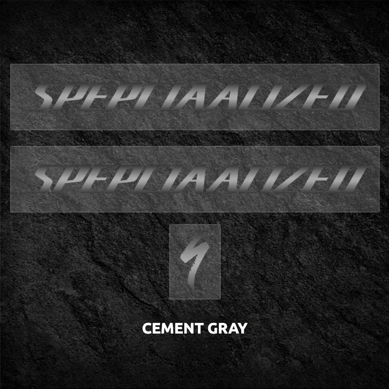 S-PARTS Specialized Allez E5 Sport Frame Logo Cover Decal Battle Gray 44-49-52-54-56-58-61（