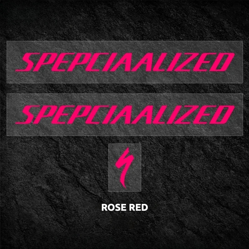 S-PARTS Specialized Allez E5 Sport Frame Logo Cover Decal Rose Red 44-49-52-54-56-58-61（