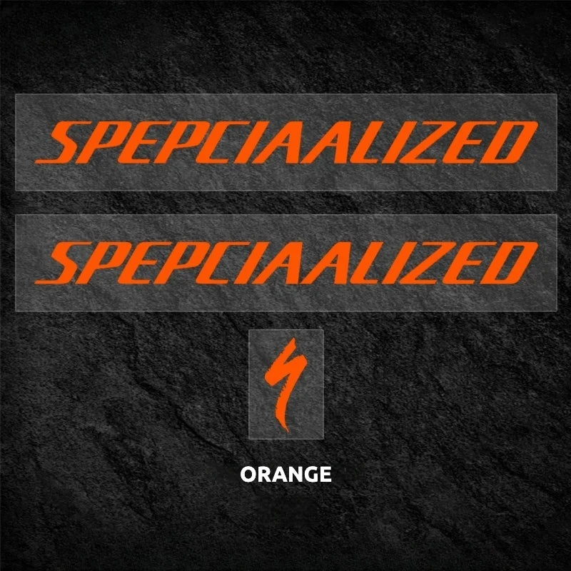 S-PARTS Specialized Allez E5 Sport Frame Logo Cover Decal Orange 44-49-52-54-56-58-61（