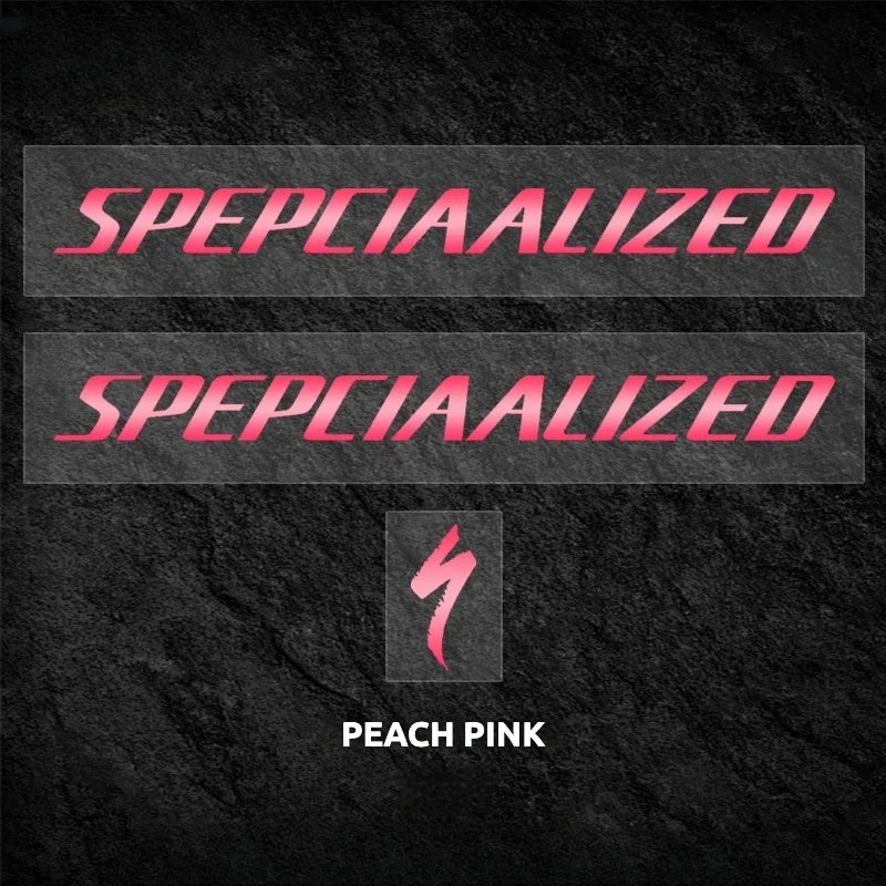 S-PARTS Specialized Allez Sprint Frame Logo Cover Decal Peach Pink 44-49-52-54-56-58-61（