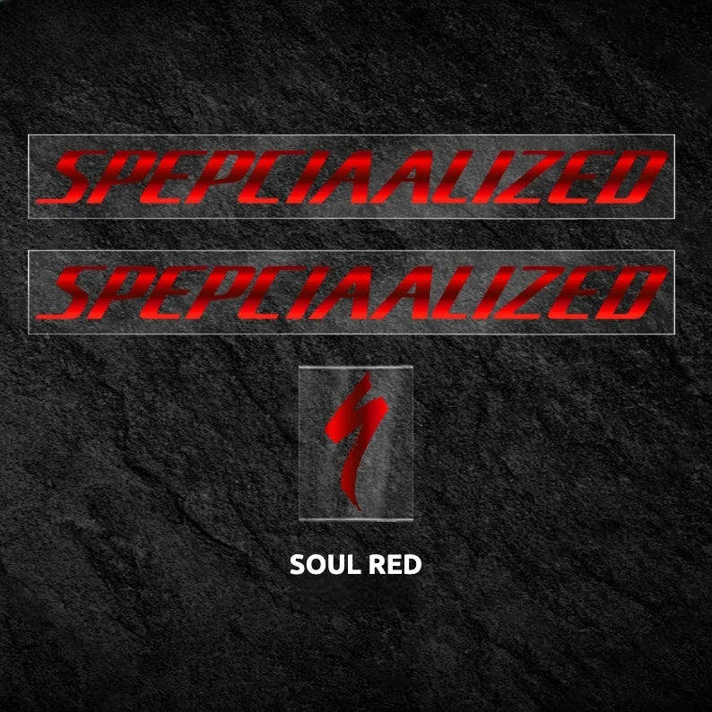 S-PARTS Specialized Allez Sprint Frame Logo Cover Decal Soul Red 44-49-52-54-56-58-61（