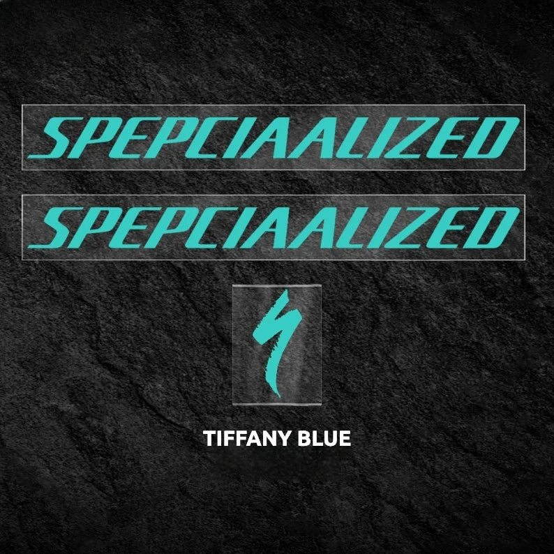 S-PARTS Specialized Allez Sprint Frame Logo Cover Decal Tiffany Blue 44-49-52-54-56-58-61（