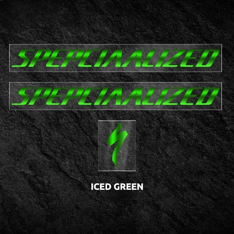 S-PARTS Specialized Allez Sprint Frame Logo Cover Decal Ice Green 44-49-52-54-56-58-61（