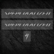 S-PARTS Specialized Allez Sprint Frame Logo Sticker Decal Color Change Kit Custom Vinyl Battle Gray