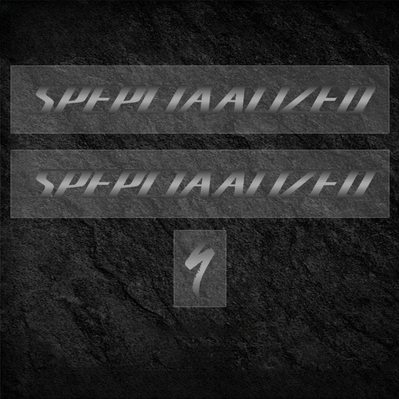 S-PARTS Specialized Allez Sprint Frame Logo Sticker Decal Color Change Kit Custom Vinyl Battle Gray