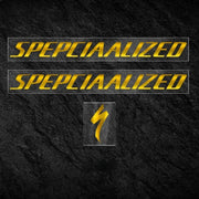 S-PARTS Specialized Allez Sprint Frame Logo Sticker Decal Color Change Kit Custom Vinyl Brushed Gold