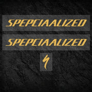 S-PARTS Specialized Allez Sprint Frame Logo Sticker Decal Color Change Kit Custom Vinyl Matte Gold