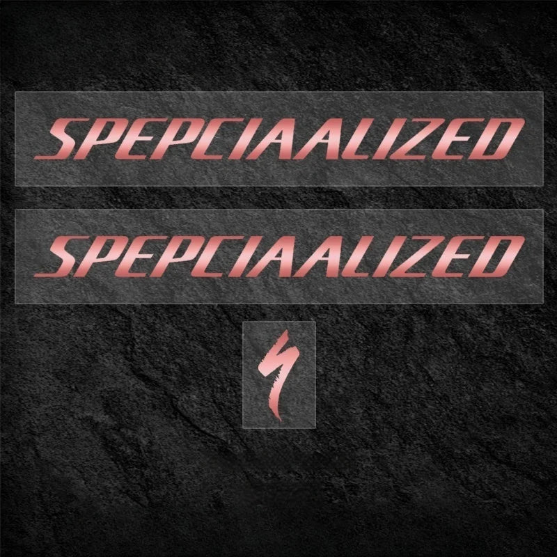 S-PARTS Specialized Allez Sprint Frame Logo Sticker Decal Color Change Kit Custom Vinyl Sakura Pink