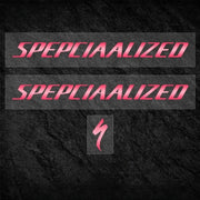 S-PARTS Specialized Allez Sprint Frame Logo Sticker Decal Color Change Kit Custom Vinyl Peach Pink
