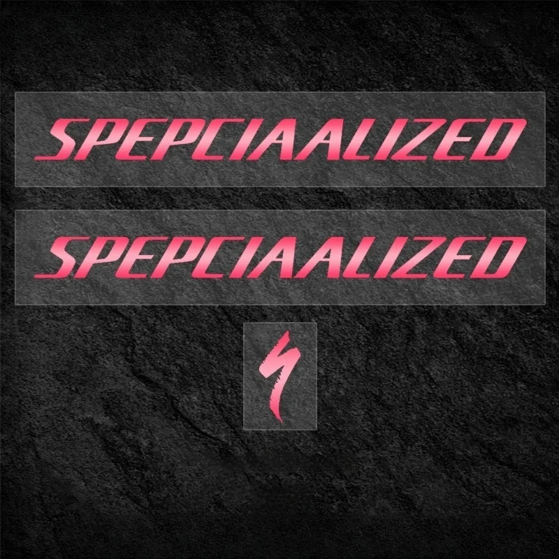 S-PARTS Specialized Allez Sprint Frame Logo Sticker Decal Color Change Kit Custom Vinyl Peach Pink