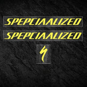 S-PARTS Specialized Allez Sprint Frame Logo Sticker Decal Color Change Kit Custom Vinyl Lemon Yellow