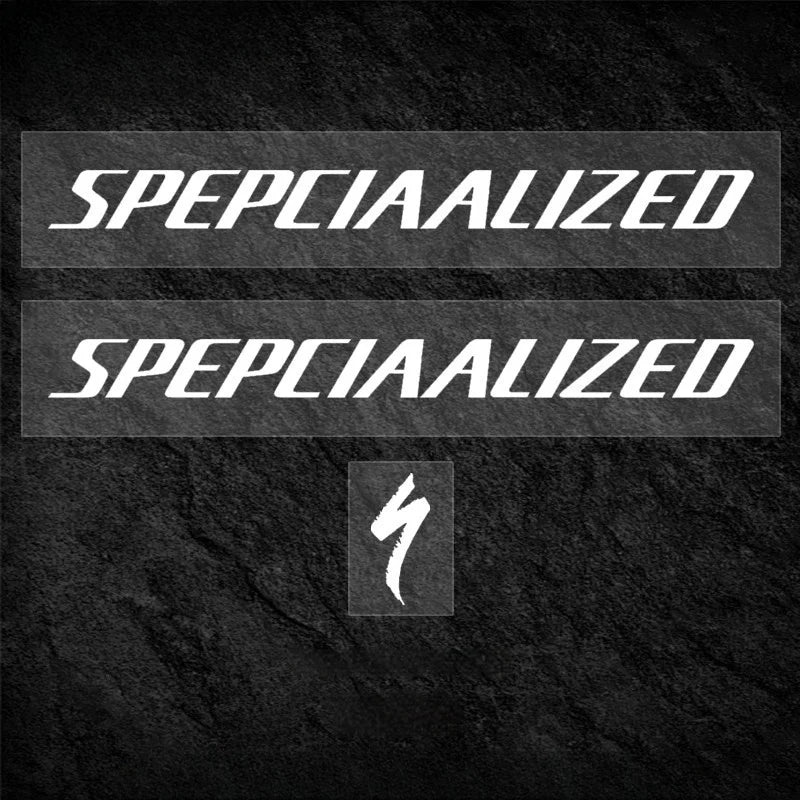 S-PARTS Specialized Allez Sprint Frame Logo Sticker Decal Color Change Kit Custom Vinyl Gloss White
