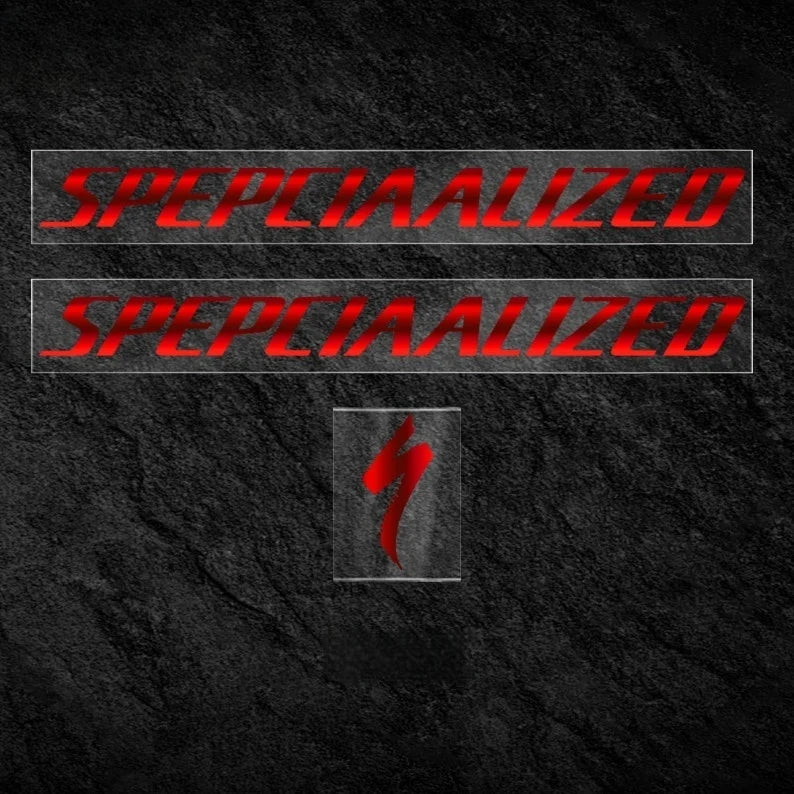 S-PARTS Specialized Allez Sprint Frame Logo Sticker Decal Color Change Kit Custom Vinyl Soul Red