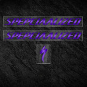 S-PARTS Specialized Allez Sprint Frame Logo Sticker Decal Color Change Kit Custom Vinyl Ice Purple