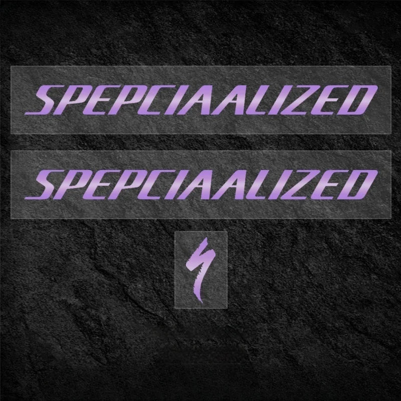 S-PARTS Specialized Allez Sprint Frame Logo Sticker Decal Color Change Kit Custom Vinyl Lavender Purple