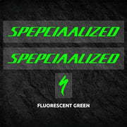 S-PARTS Specialized Roubaix SL8 Frame Logo Cover Decal Fluorescent Green 44-49-52-54-56-58-61（