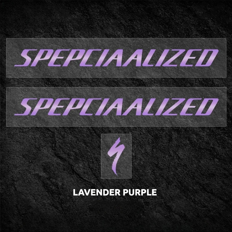 S-PARTS Specialized Roubaix SL8 Frame Logo Cover Decal Lavender Purple 44-49-52-54-56-58-61（