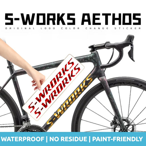 S-PARTS Specialized S-Works Aethos Frame Logo Cover Decal