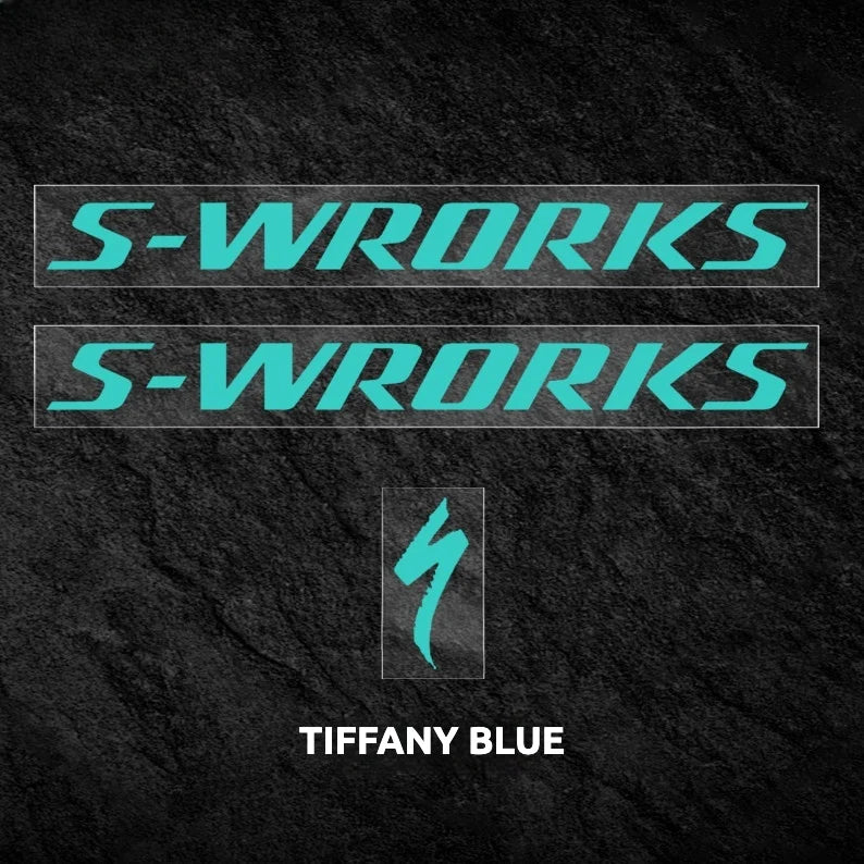 S-PARTS Specialized S-Works Aethos Frame Logo Cover Decal