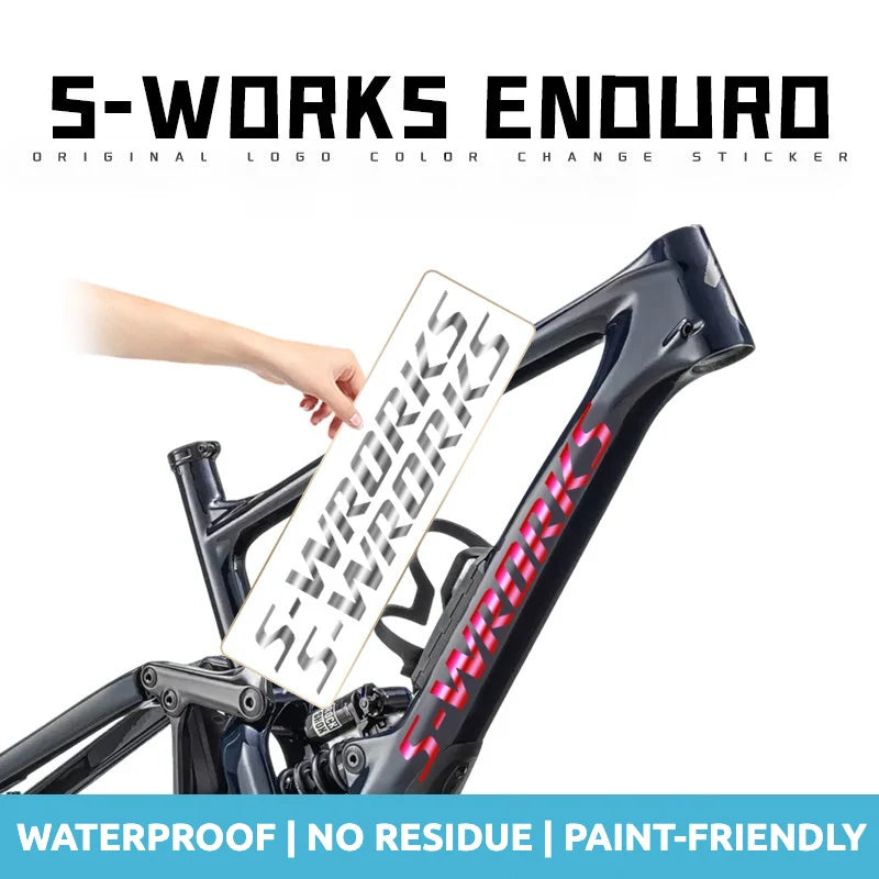 S-PARTS Specialized S-Works Enduro Frame Logo Cover Decal