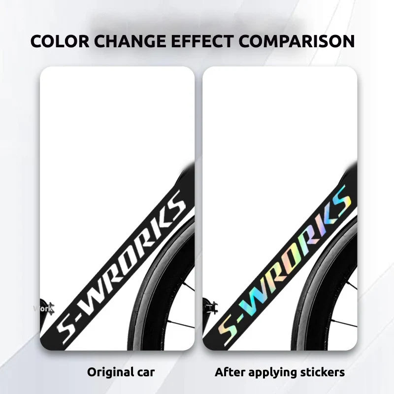 S-PARTS Specialized S-Works SL7 Frame Logo Color Change Decal Sticker