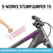 S-PARTS Specialized S-Works Stumpjumper 15 Frame Logo Cover Decal