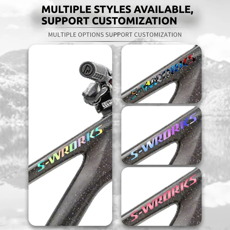 S-PARTS Specialized S-Works Stumpjumper 15 Frame Logo Cover Decal