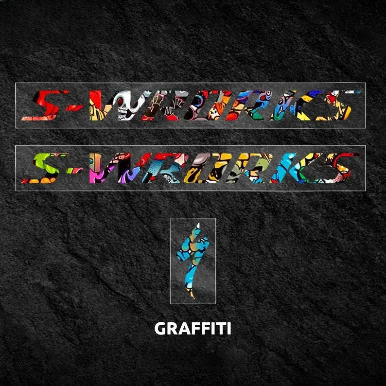 S-PARTS Specialized S-Works Tarmac SL7 Frame Logo Cover Decal Graffiti