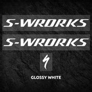 S-PARTS Specialized S-Works Tarmac SL7 Frame Logo Cover Decal Gloss White