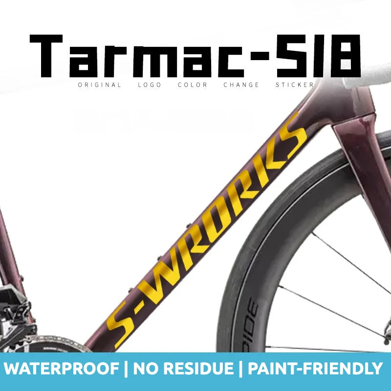 S-PARTS Specialized S-Works Tarmac SL8 Frame Logo Cover Decal