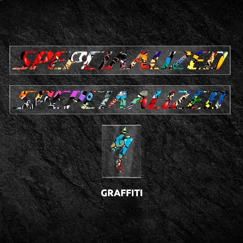S-PARTS Specialized Tarmac SL7 Frame Logo Cover Decal Graffiti 44-49-52-54-56-58-61（
