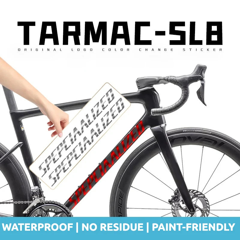 S-PARTS Specialized Tarmac SL8 Pro / Expert Frame Logo Cover Decal